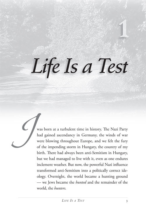 Artscroll: Life is a Test - Hardback by Rebbetzin Esther Jungreis