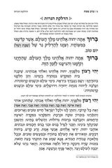 מחזור ארטסקרול פסח כיס אשכנז-הוראות בלה"ק