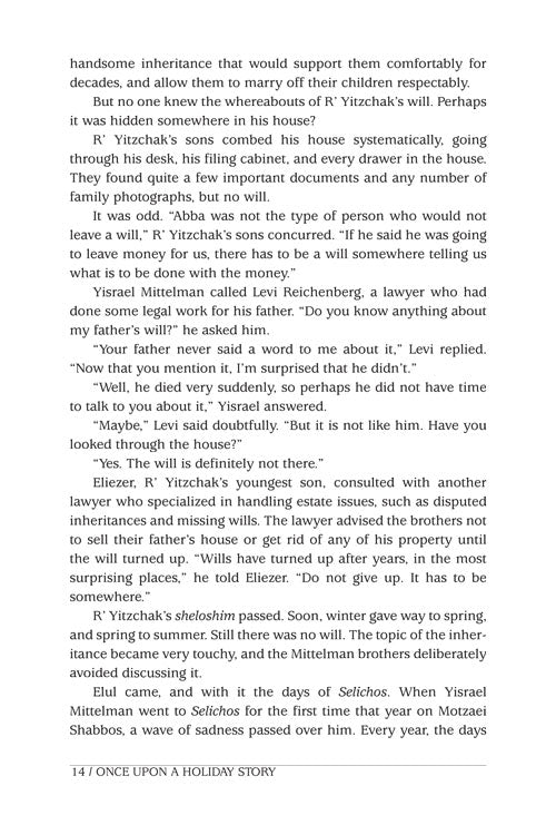 Artscroll: Once Upon A Holiday Story by Yair Weinstock