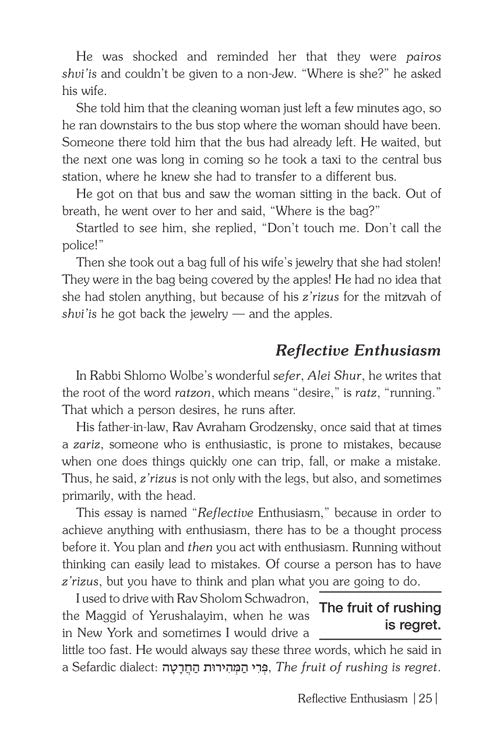 Perspectives Maggid: Artscroll Mesorah