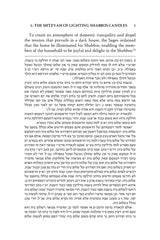 The Radiance Of Shabbos