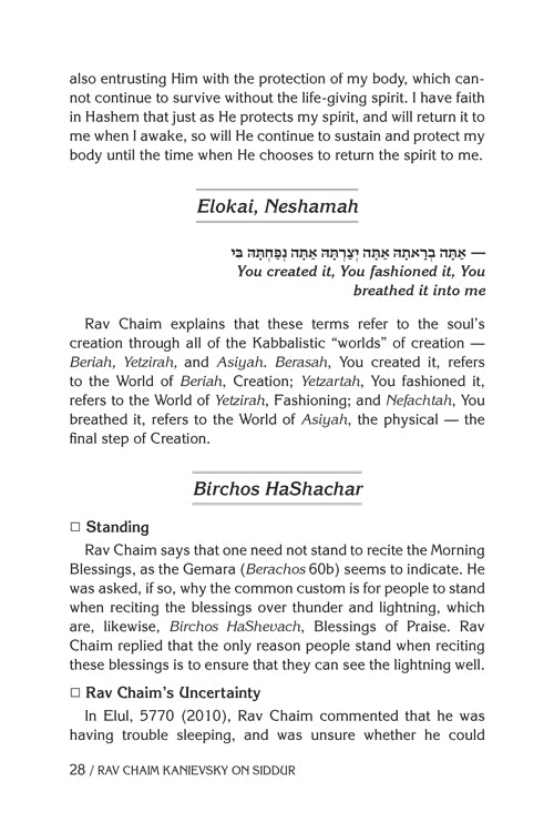 Rav Chaim - Rav Shmaryahu Yosef Chaim Kanievsky