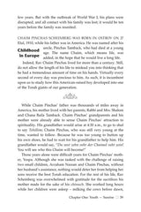 Rav Scheinberg - Warmth & Wisdom Cloaked in Humility