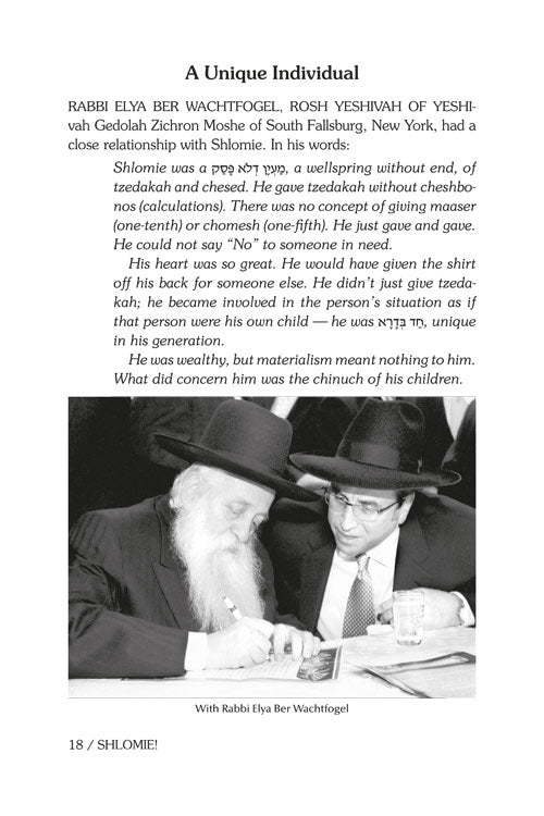 Shlomie!