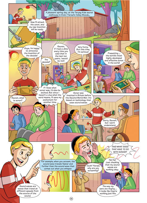 The Taryag Kids and the Underwater Adventure - Comic