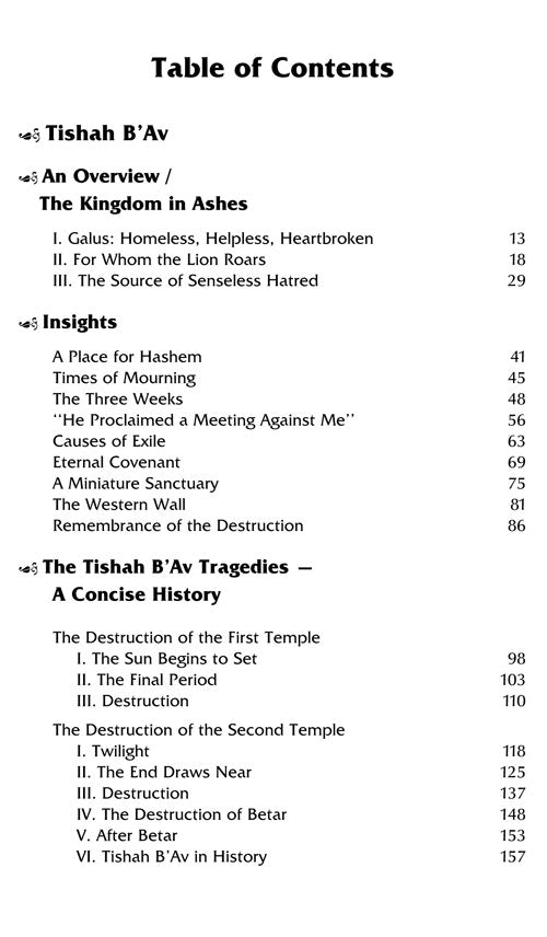 Artscroll: Tisha B'av: Texts, Readings and Insights by Rabbi Avrohom Chaim Feuer