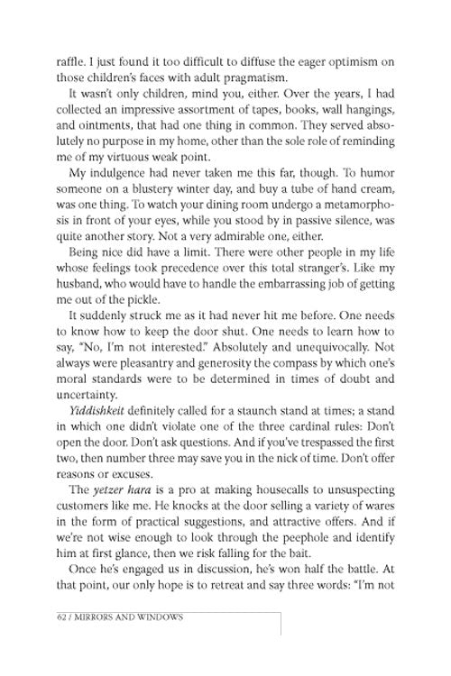 Artscroll: Mirrors and Windows by Malky Feig