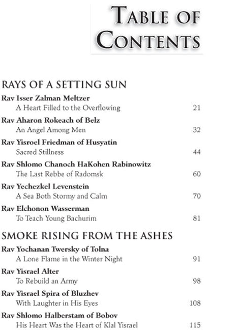 Artscroll: Warmed by their Fire by Rabbi Yisroel Besser