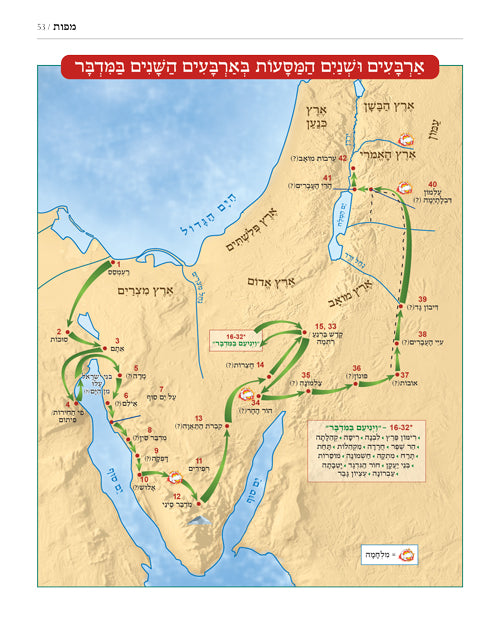 מפות, טבלאות, וסדרי המאורעות שבתורה - קשה