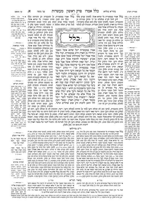 מסכת פסחים א' דף א.-מד: בכל דרכיך ירושלמי [#18] ארטסקרול: פרקים א-ה
