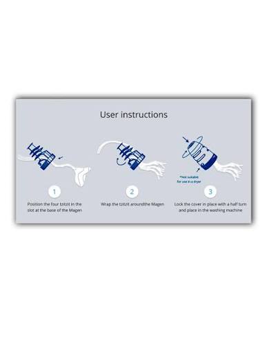 Magen Tzitzit Family Pack (5) - Price INCLUDES VAT