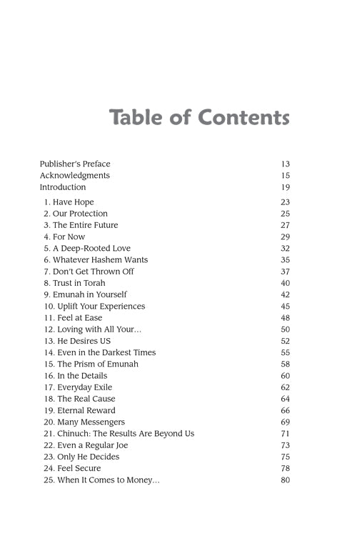 Living Emunah Volume 6