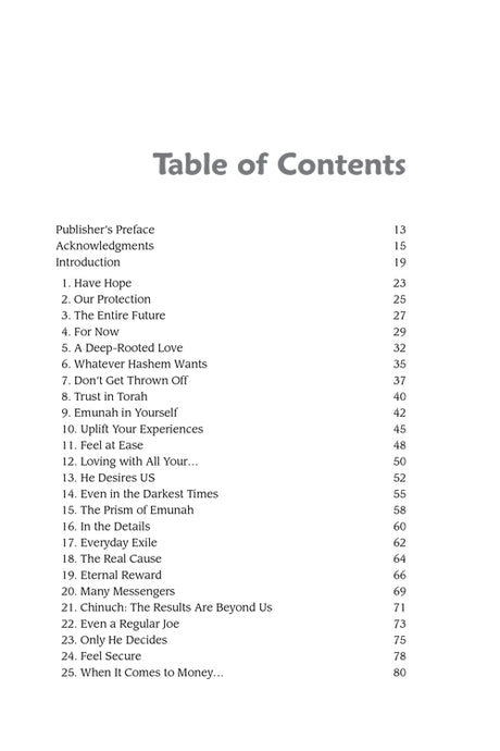 Living Emunah Volume 6