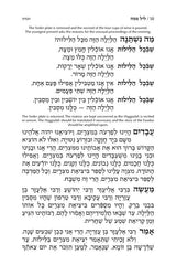 מחזור ארטסקרול פסח כיס אשכנז-הוראות באנגלית