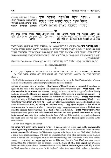 Or HaChaim Bamidbar/Numbers Vol. 2: Chukas - Masei - Yaakov and Ilana Melohn Edition
