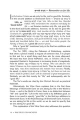 Rav Druck on Machzor - Rosh Hashanah