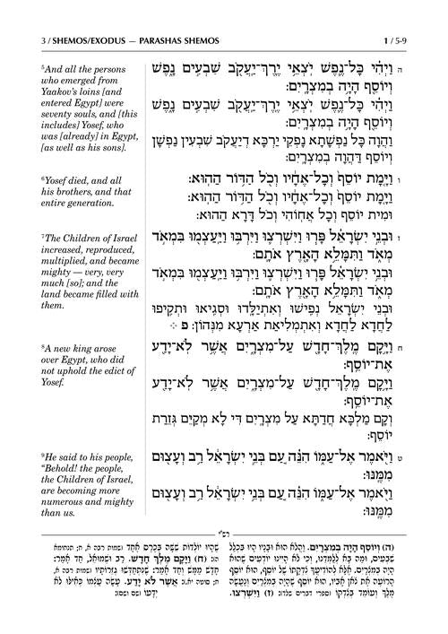 Shnayim Mikra V'Echad Targum - Shemos