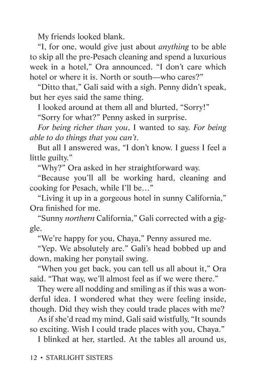 Starlight Sisters #4 - Chaya’s Story: Pure Gold P/b