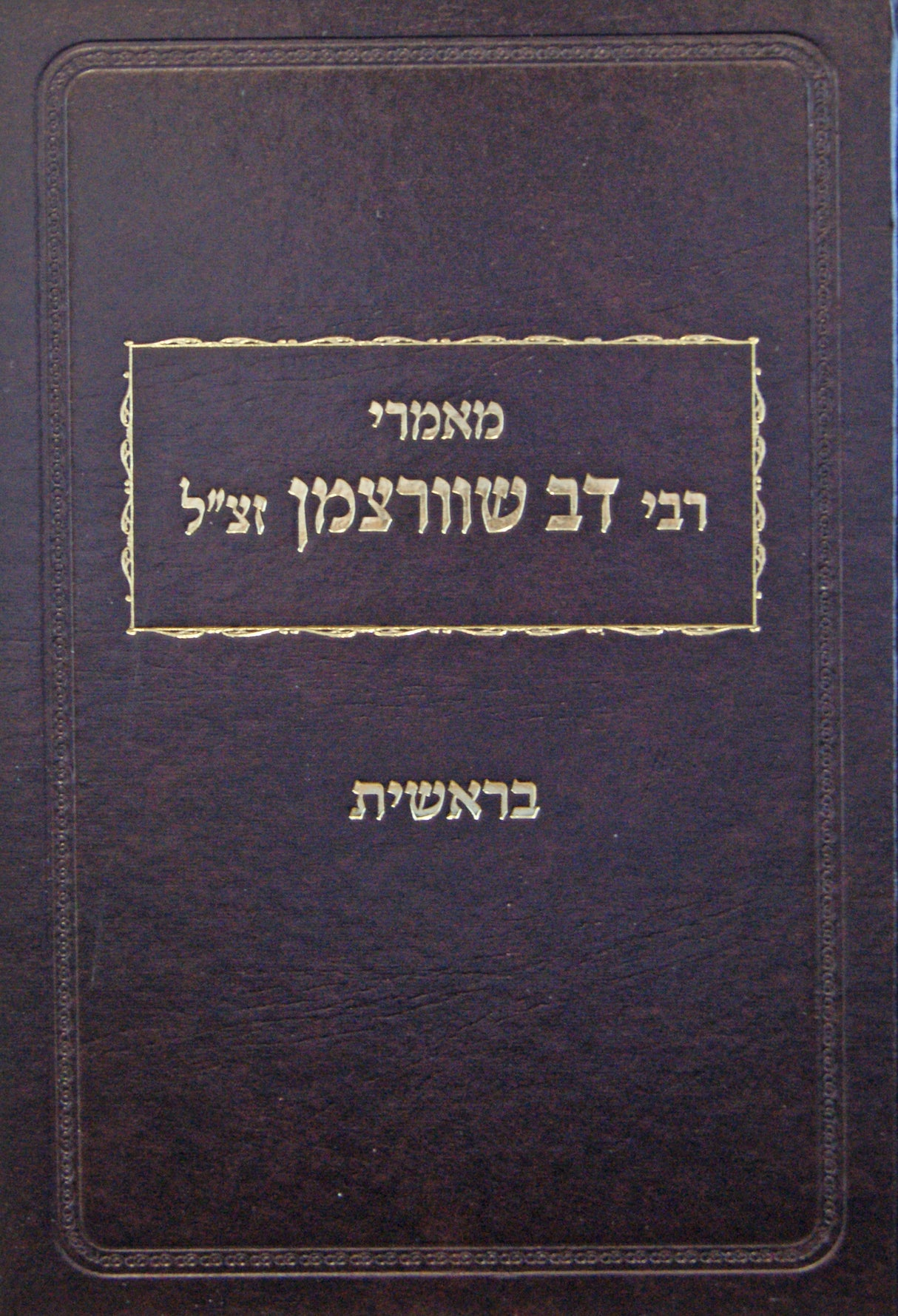 מאמרי רבי דב שוורצמן - בראשית