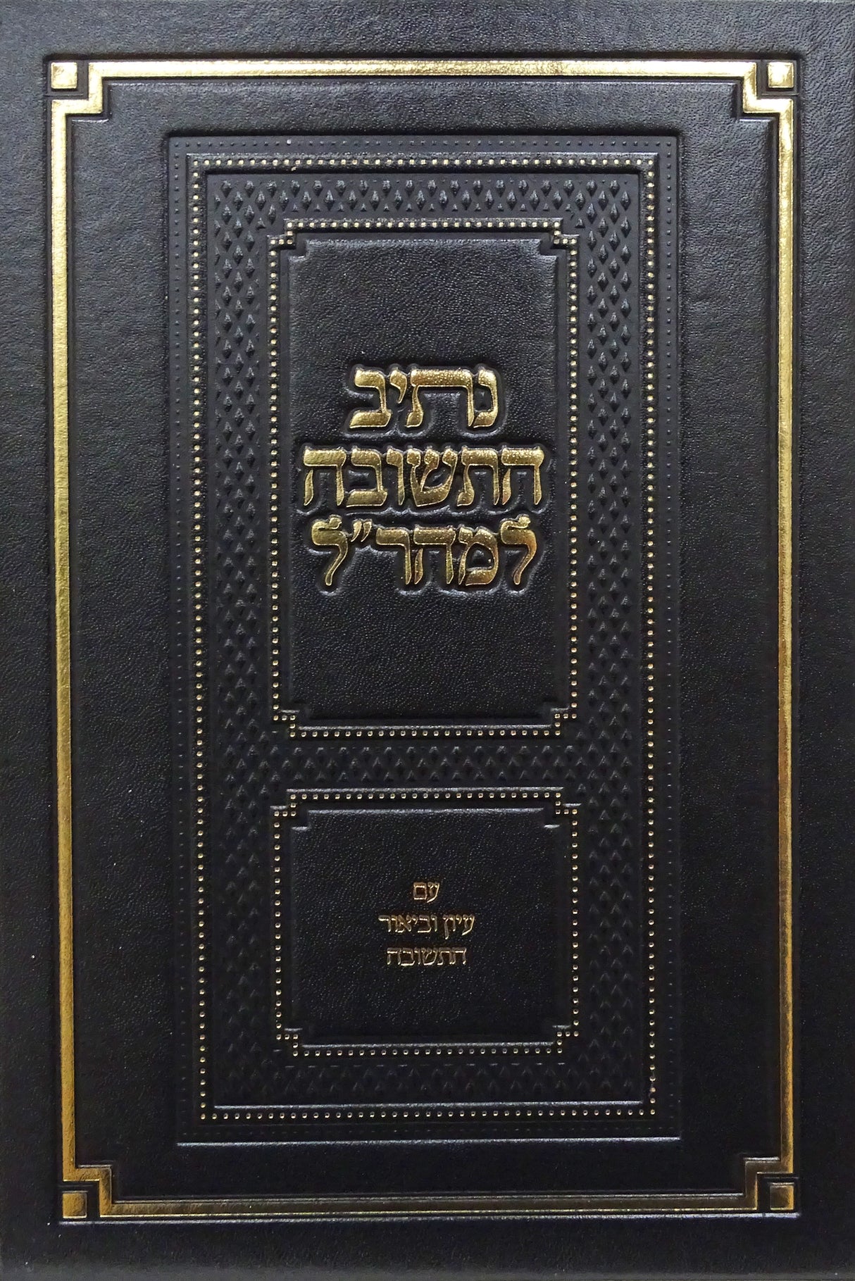 נתיב התשובה למהר"ל - קשה