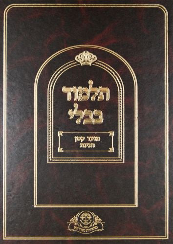 גמ' חולין לתלמידים בלי רי"ף ומהרש"א נהרדעא - ישן