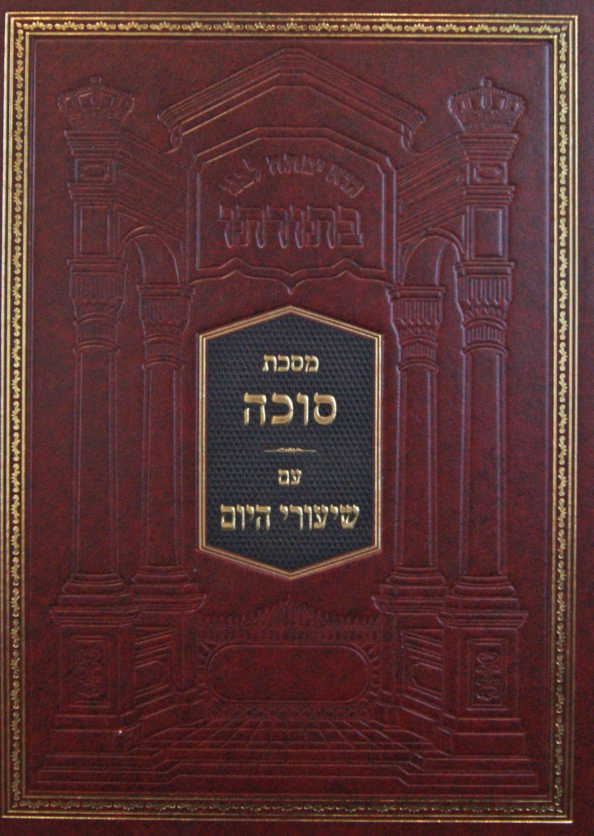 שיעורי היום מסכת סוכה דפים ב-נו