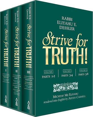 Strive for Truth! 3 Volume Set Parts 1-4
