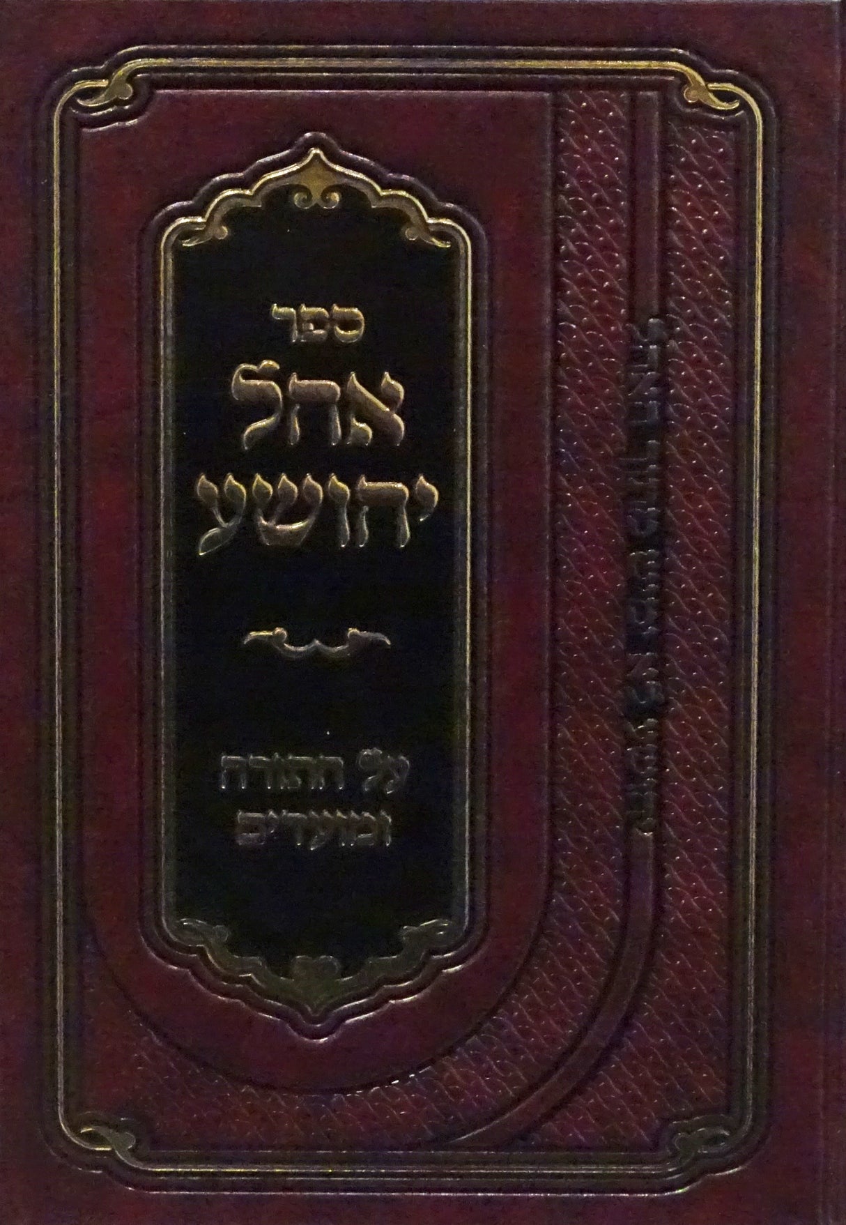 אהל יהושע - ויקרא - דז'יקוב