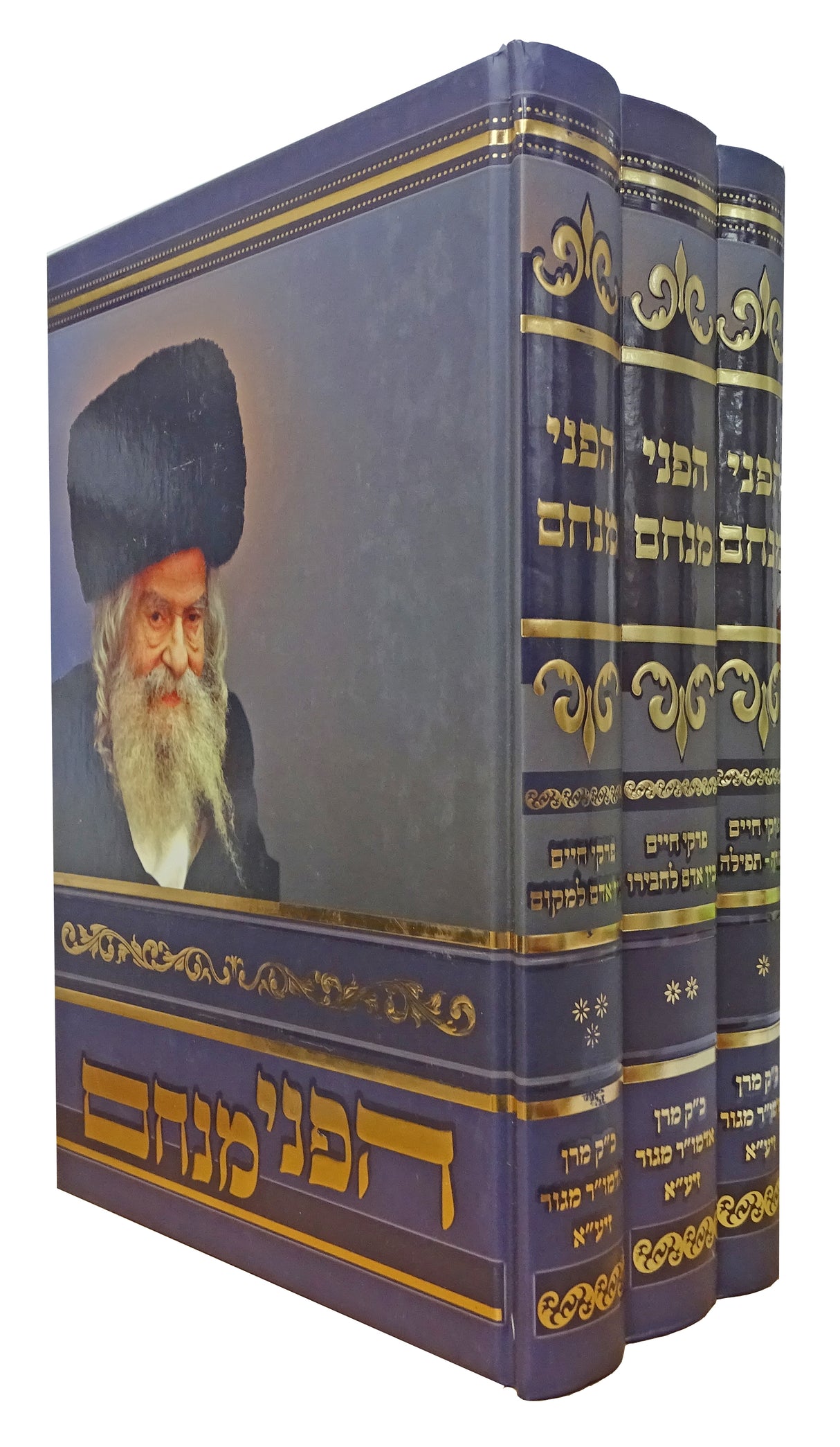 הפני מנחם - פרקי חיים ג' כרכים