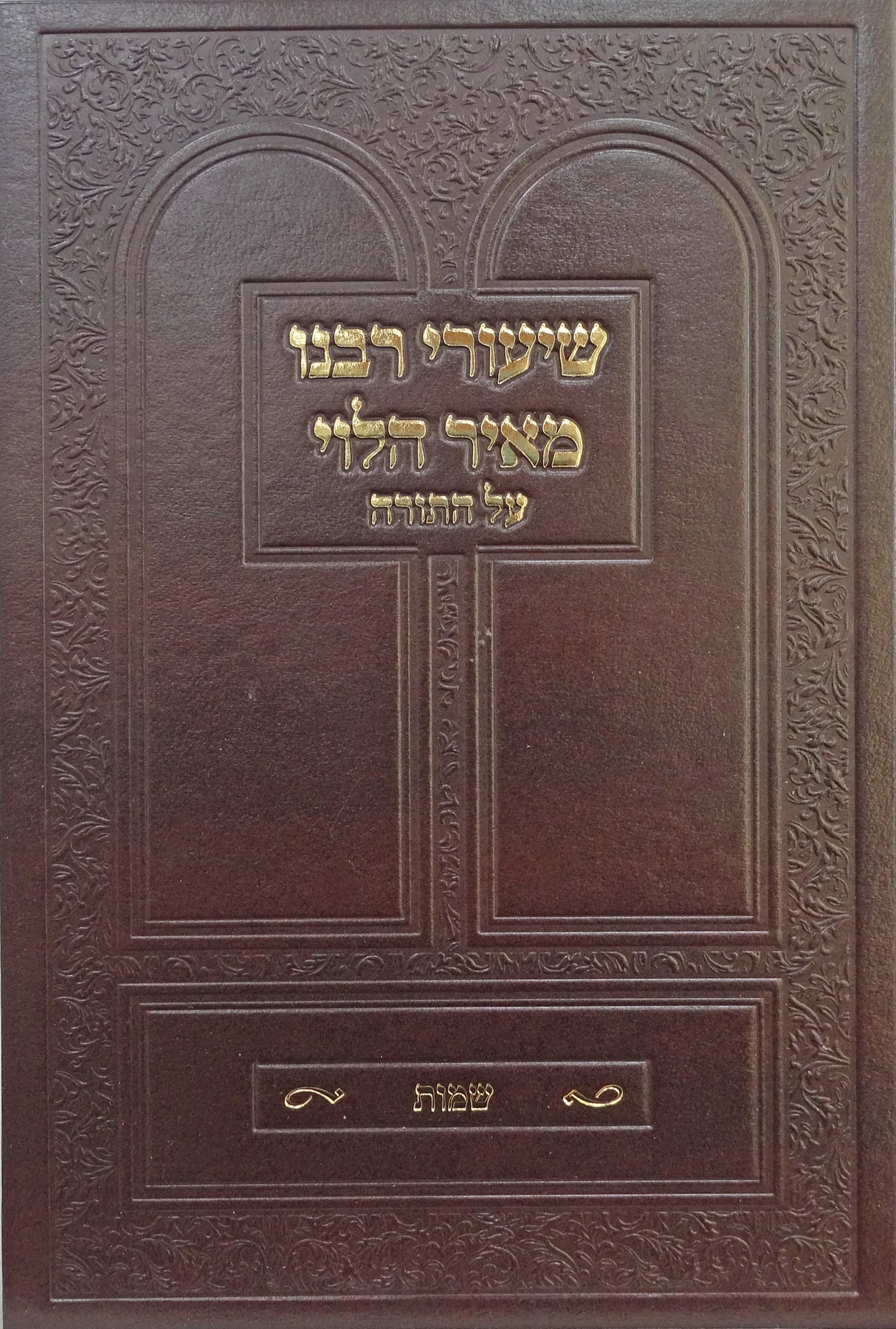 שיעורי רבנו מאיר הלוי - שמות