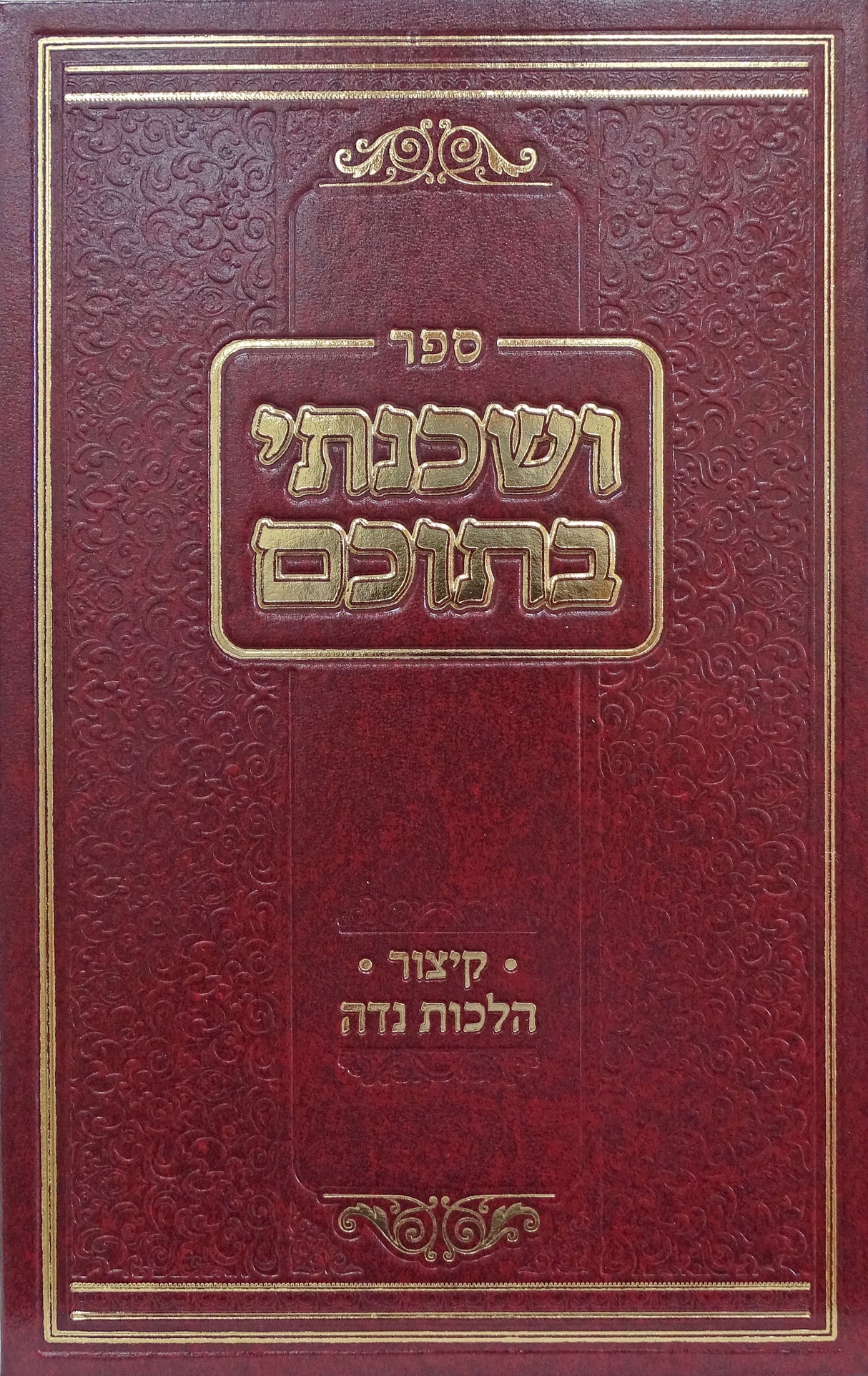 ושכנתי בתוכם