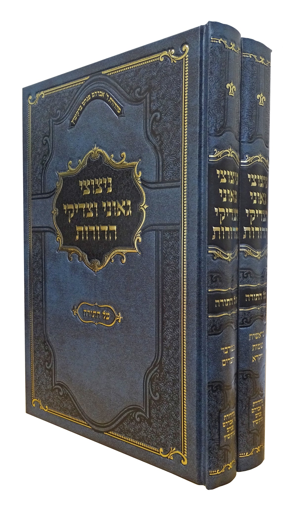 ניצוצי גאוני וצדיקי הדורות על התורה ב' כרכים