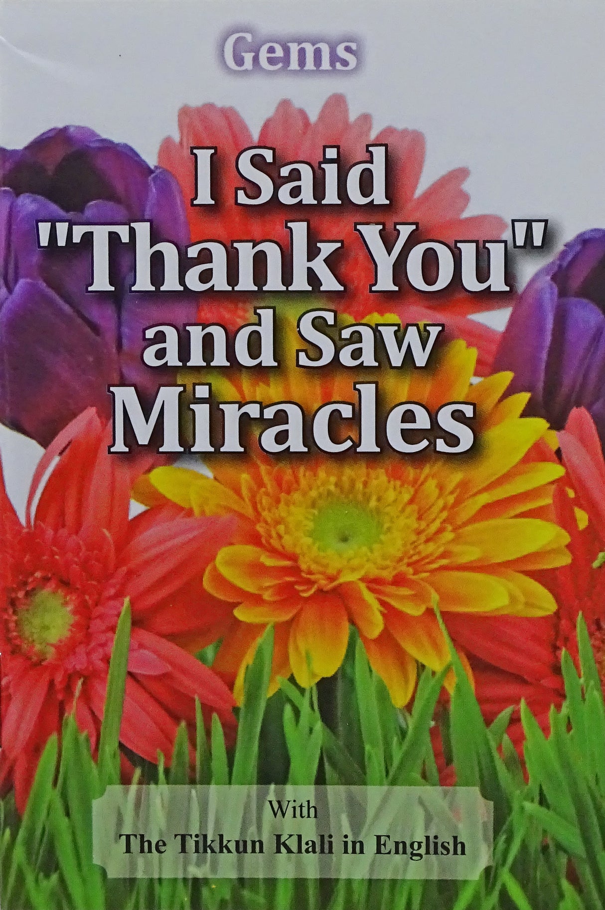I Said Thank You and Saw Miracles - Pocket Size Paperback