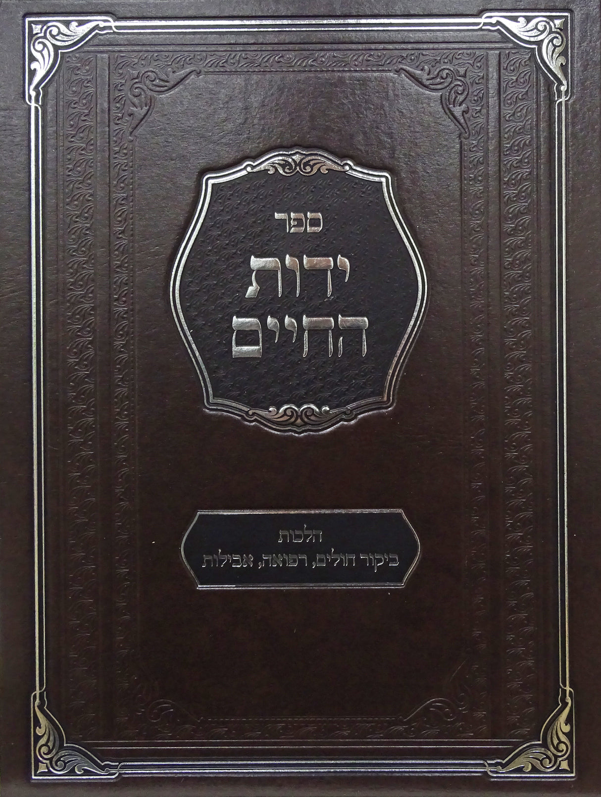 ידות החיים - הלכות ביקור חולים רפואה אבילות