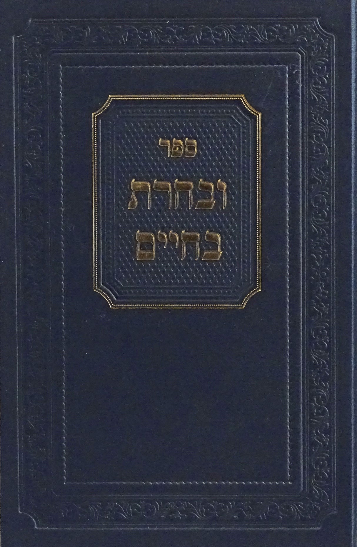 ובחרת בחיים- הרב בלוך