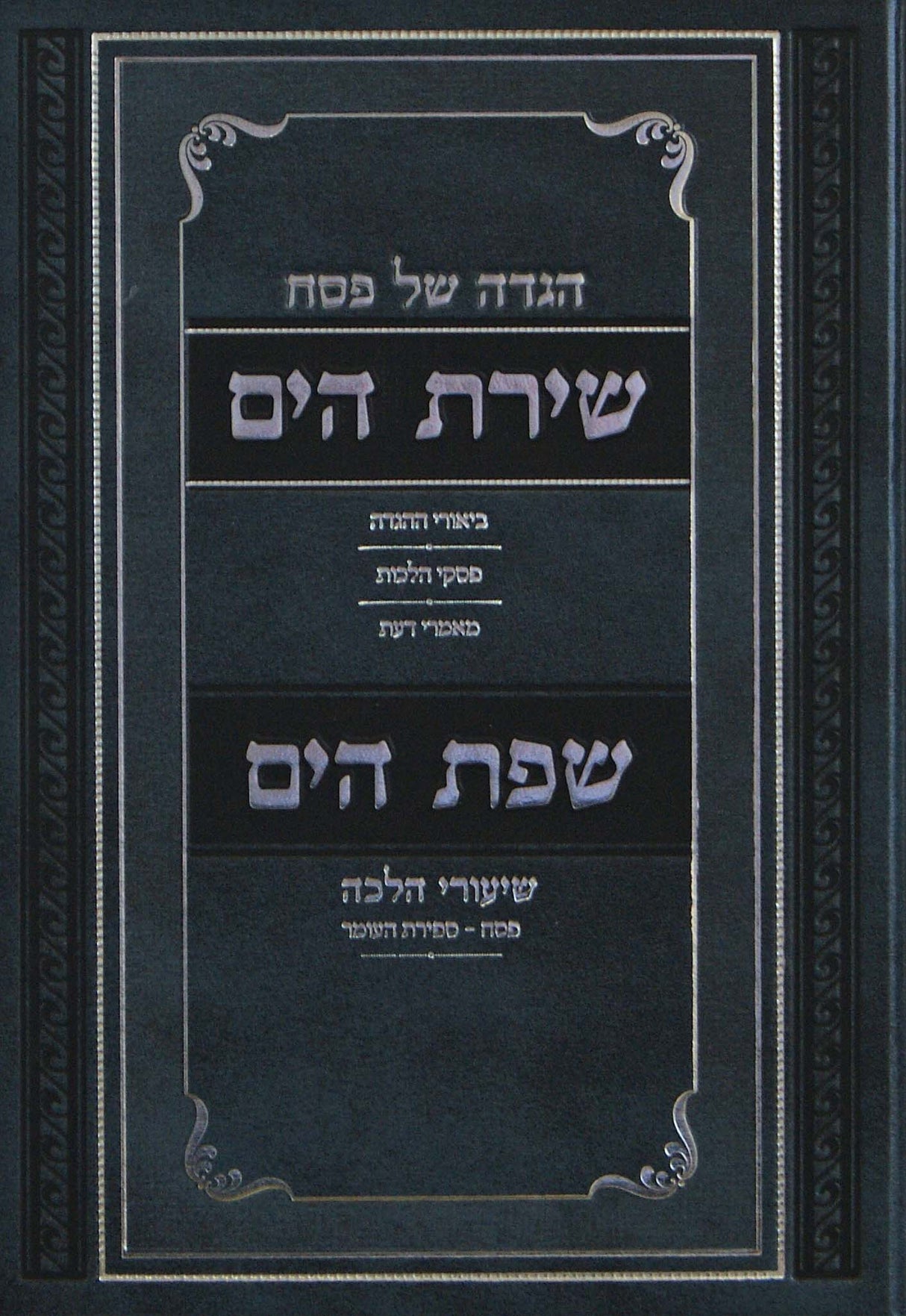 הגדה שירת הים/שפת הים/שיעורי הלכה