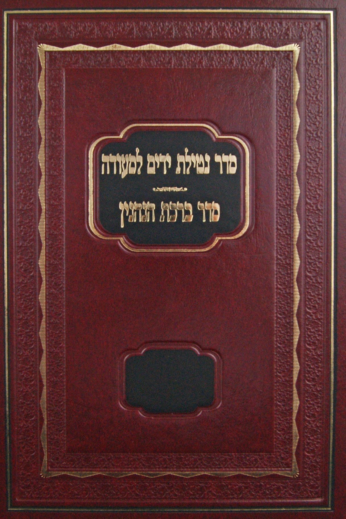 סדר נטילת ידים לסעודה וברכת הנהנין