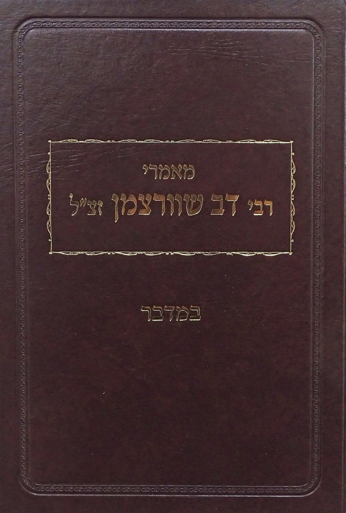 מאמרי רבי דב שוורצמן - ויקרא