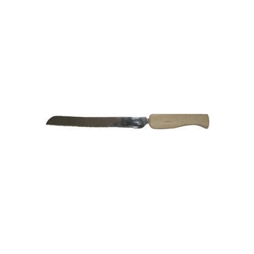 Yair Emanuel: Challah Knife - Natural Mango Wood Handle
