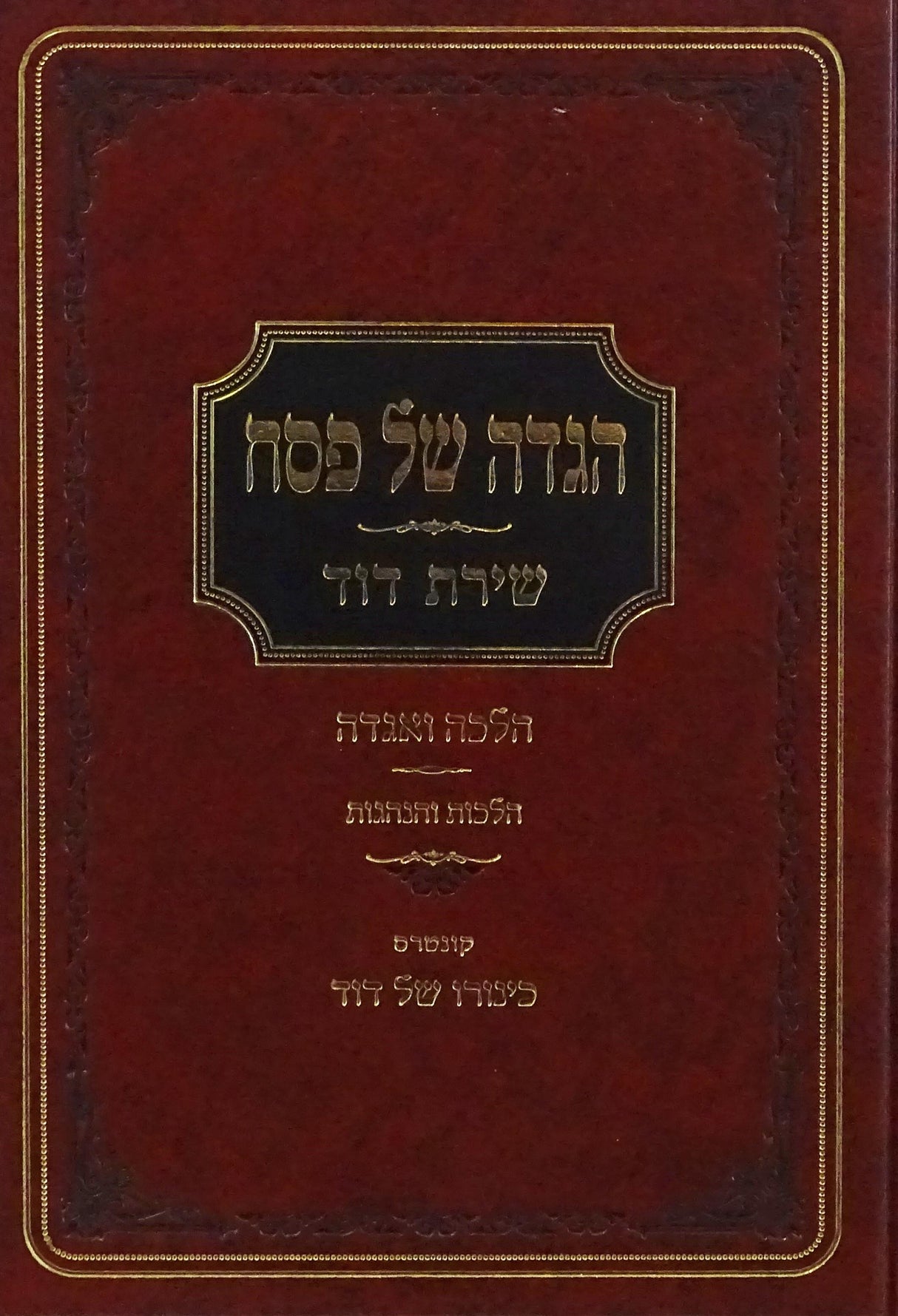הגדה שירת דוד - הרב הקשר