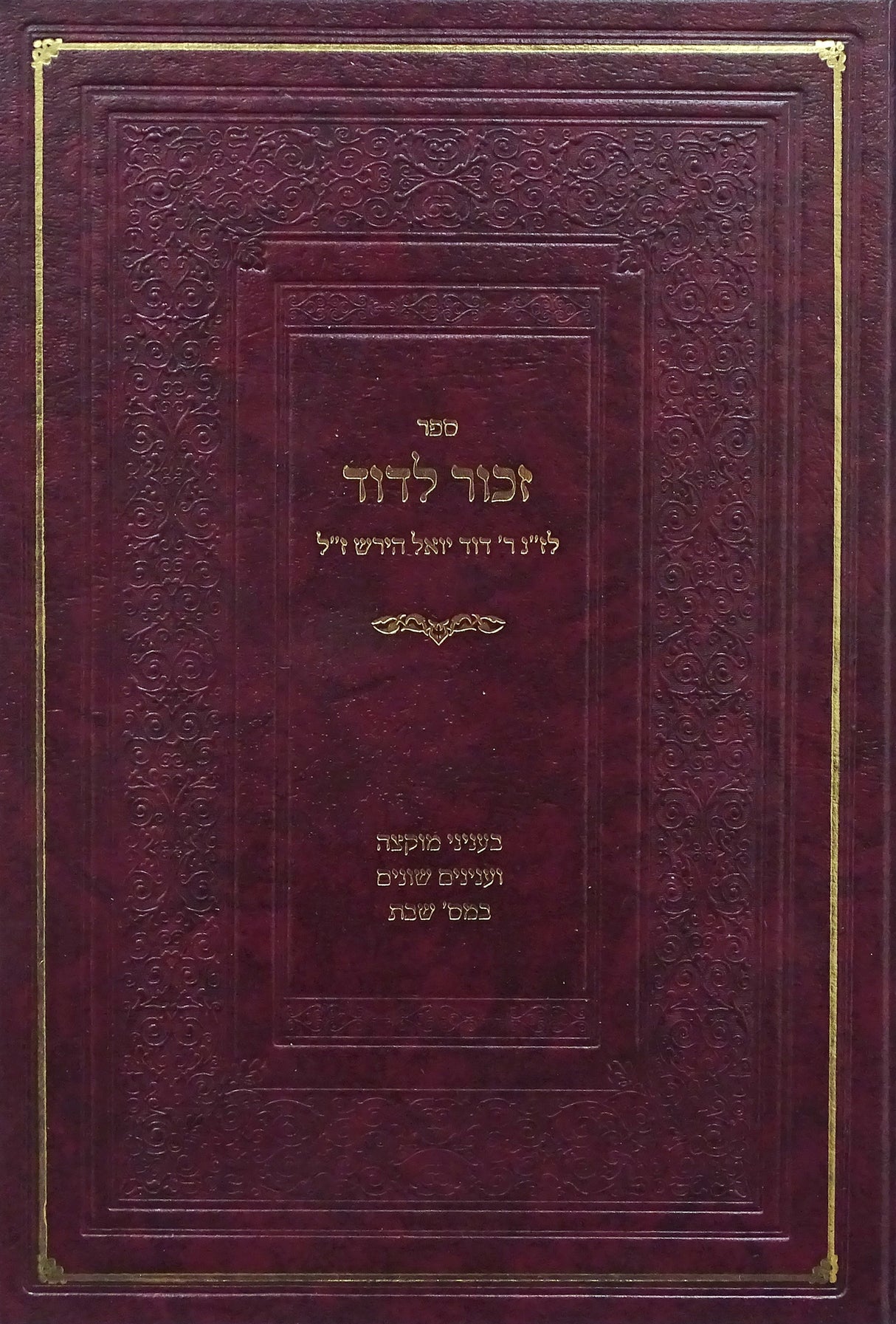 זכור לדוד - מוקצה