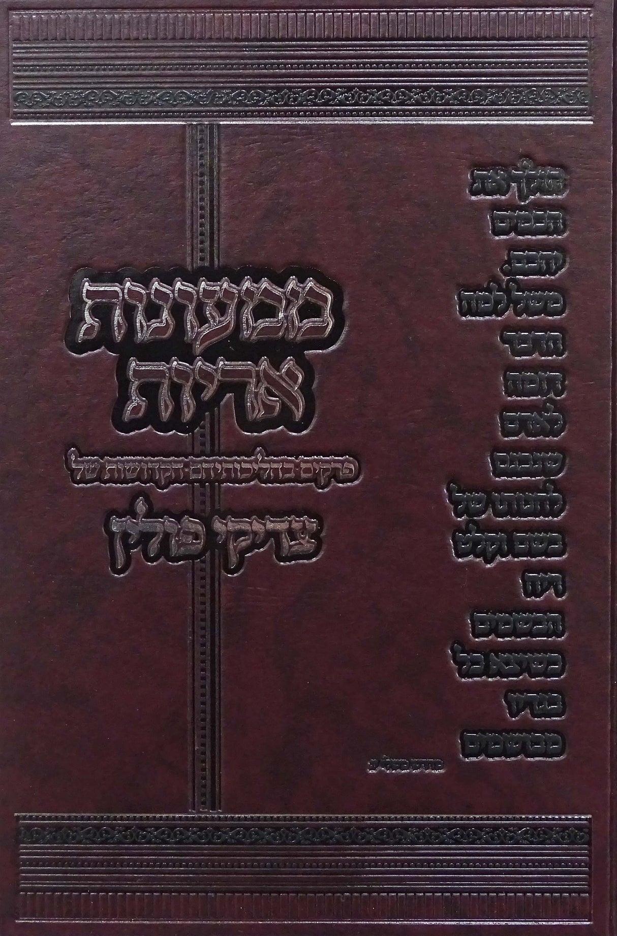 ממעונות אריות - צדיקי פולין