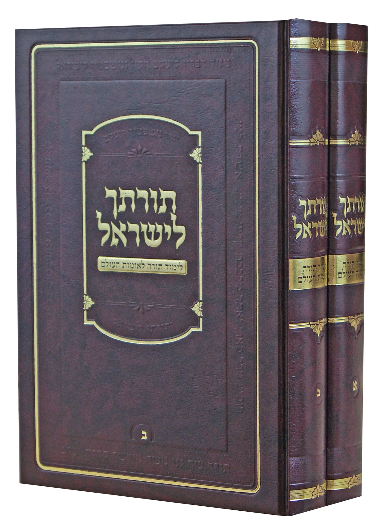 תורתך לישראל ב' כרכים - לימוד תורה לאומות העולם