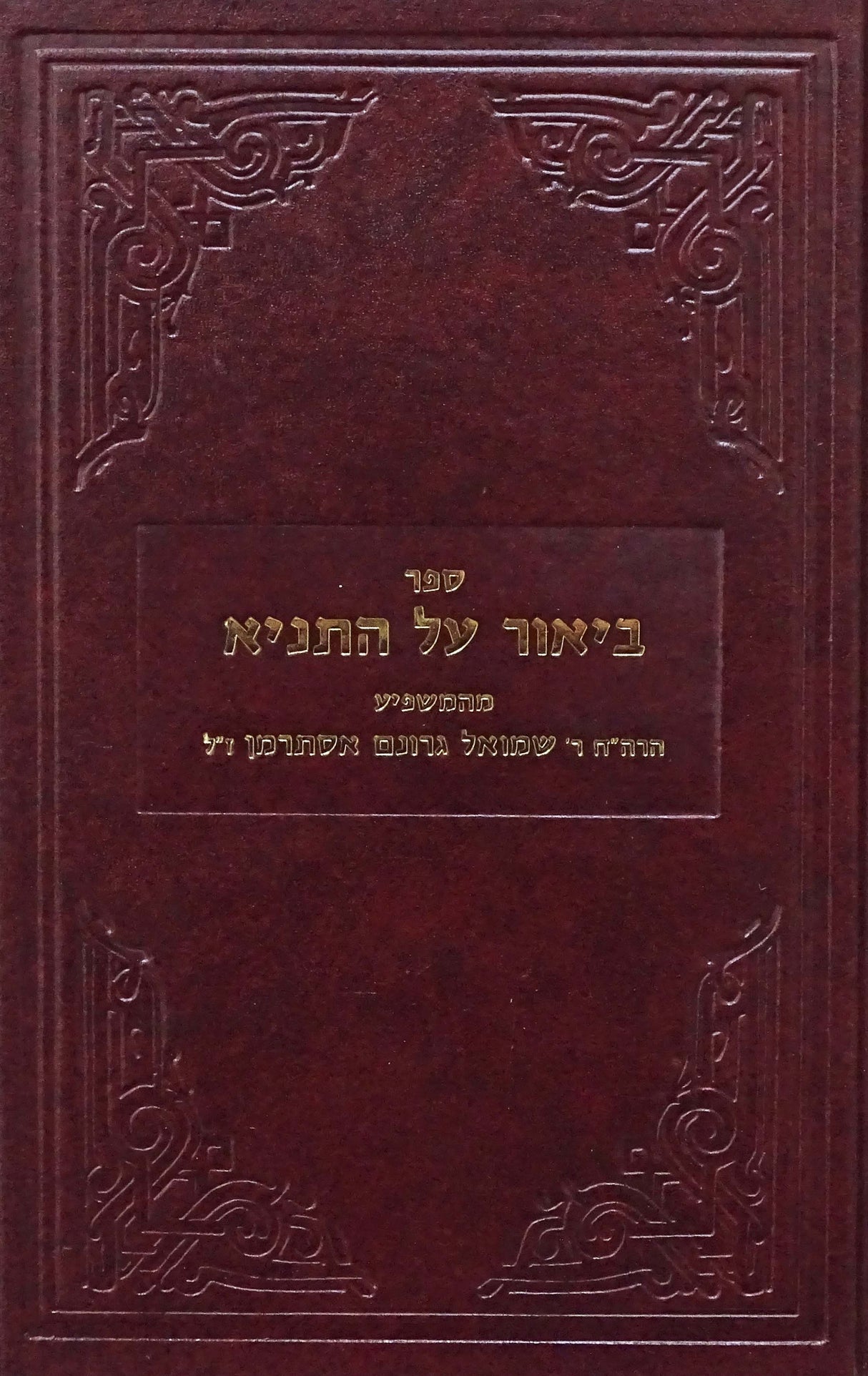 ביאור על התניא גרונם