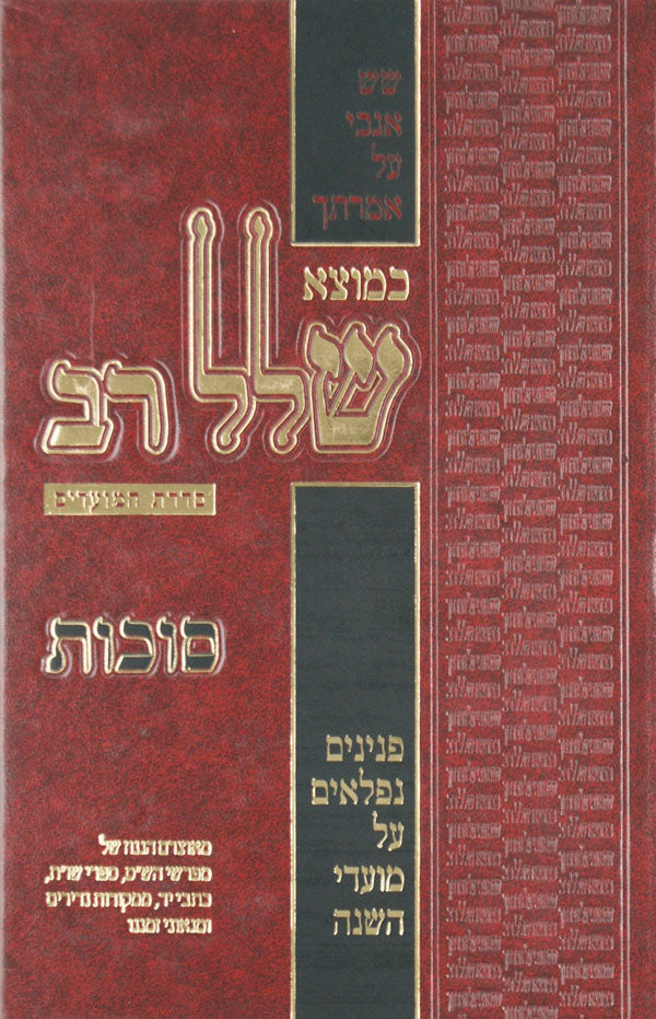 כמוצא שלל רב - סוכות
