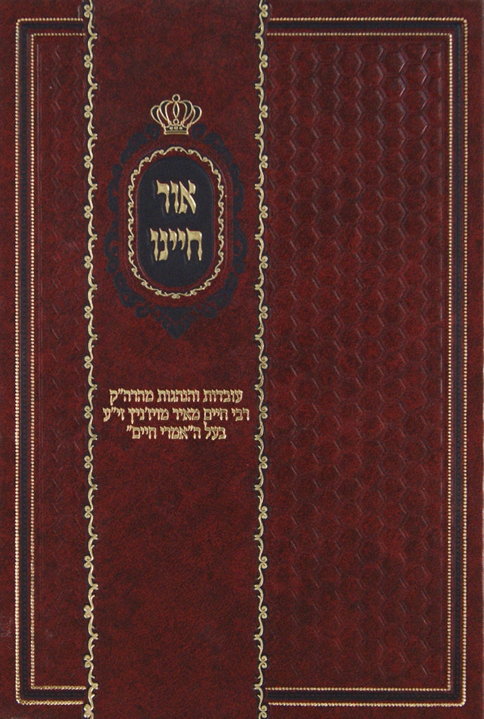 אור חיינו - על בעל האמרי חיים