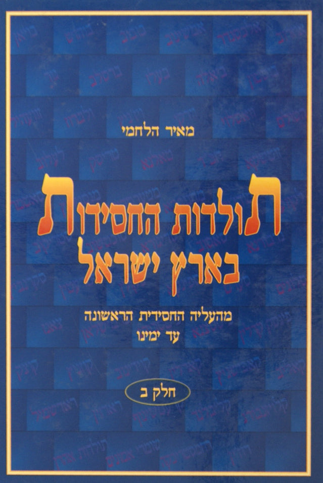 תולדות החסידות בארץ ישראל א
