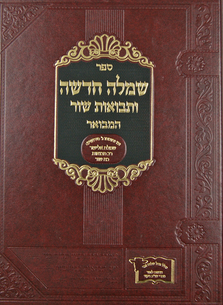 שמלה חדשה ותבואות שור המבואר א-יג