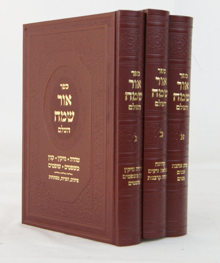 אור שמח על הרמב"ם ג' כרכים-חדש-לנדוי