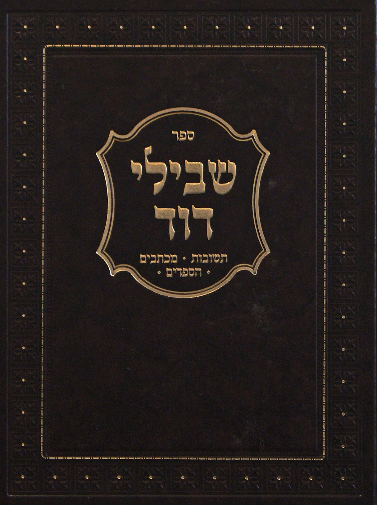 שבילי דוד - תשובות/מכתבים/הספדים